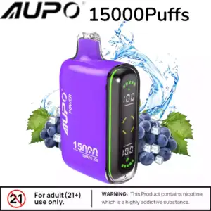 AUPO G19 15000 Puffs Langlebiger Vape mit 8 köstlichen Geschmacksrichtungen