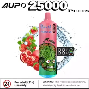 AUPO RAHDM TORNADO K16S 25000 Puffs Langanhaltender Dampfgenuss