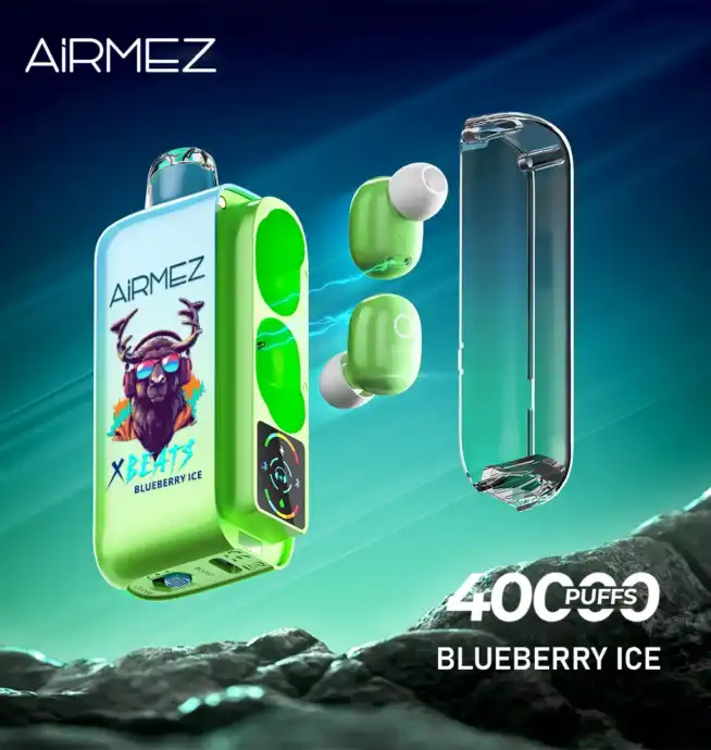 Airmez xbeats 40000 puffs Cigarette électronique rechargeable longue durée