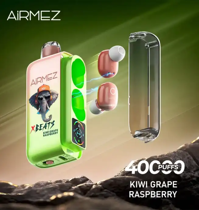 Airmez xbeats 40000 puffs Cigarette électronique rechargeable longue durée