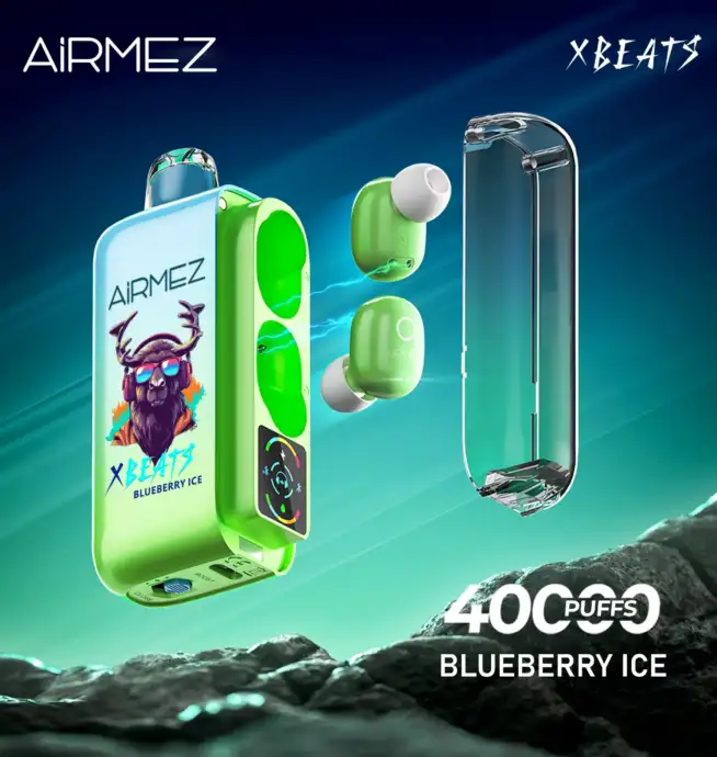 Airmez xbeats 40000 puffs Cigarette électronique rechargeable longue durée