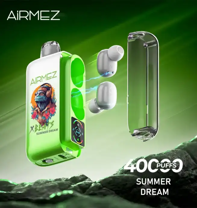 Airmez xbeats 40000 puffs Cigarette électronique rechargeable longue durée