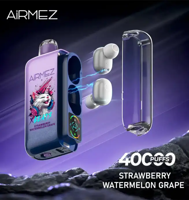 Airmez xbeats 40000 puffs Cigarette électronique rechargeable longue durée