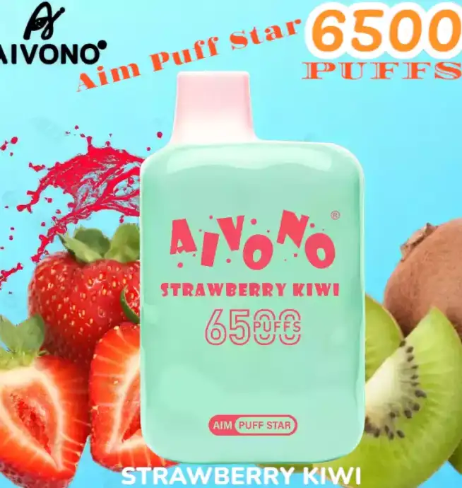 Aivono Aim Puff Star 6500 Puffs Langanhaltender Vape mit USB-C Aufladung