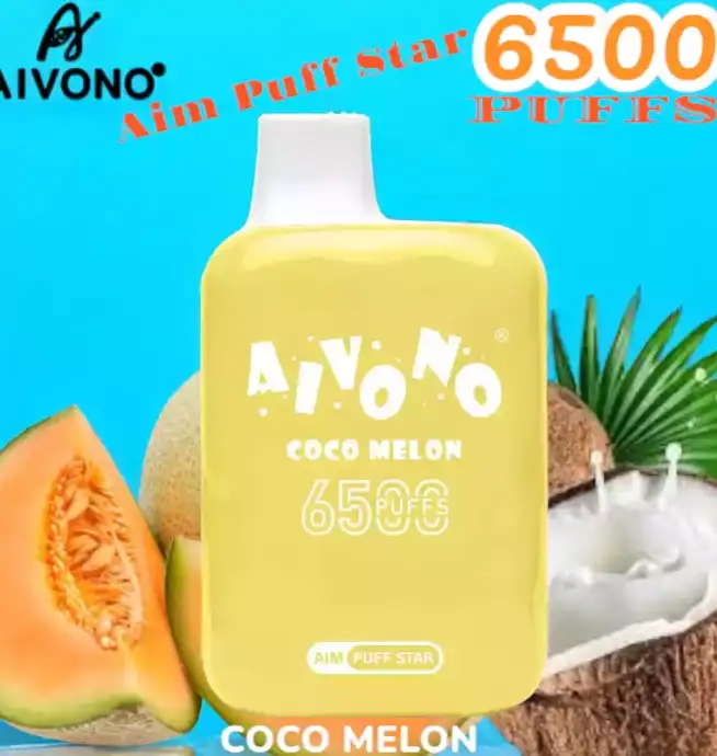 Aivono Aim Puff Star 6500 Puffs Langanhaltender Vape mit USB-C Aufladung