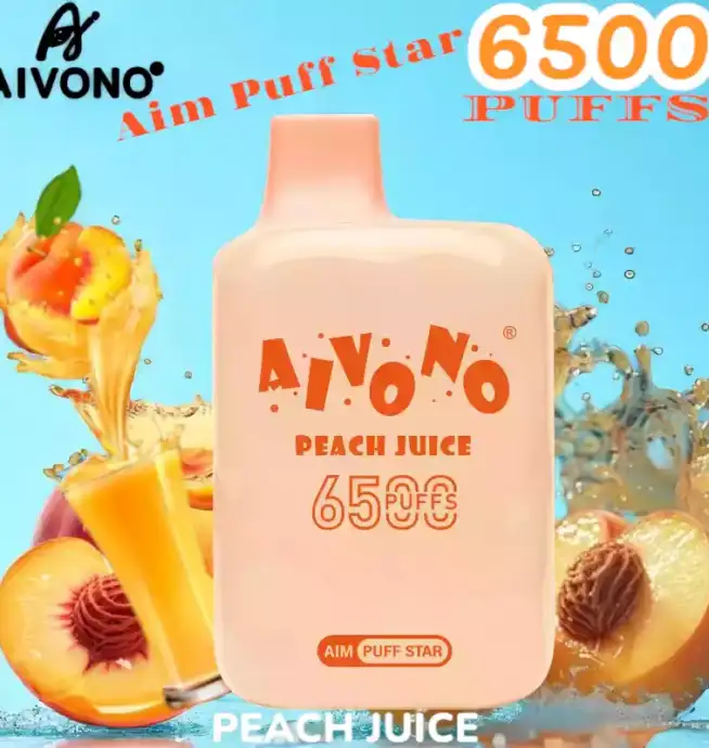 Aivono Aim Puff Star 6500 Puffs Langanhaltender Vape mit USB-C Aufladung