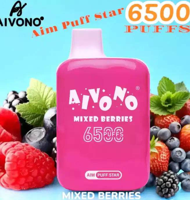 Aivono Aim Puff Star 6500 Puffs Langanhaltender Vape mit USB-C Aufladung
