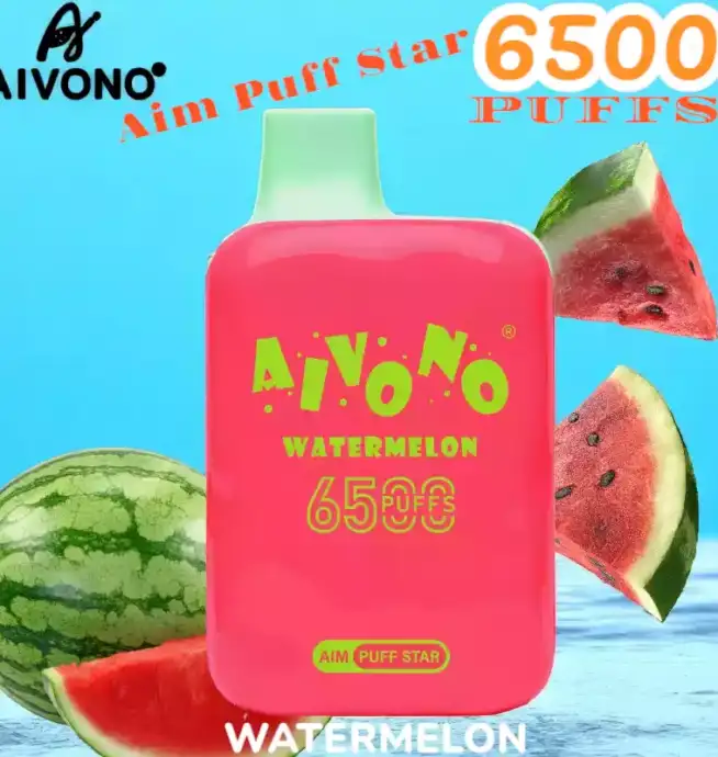 Aivono Aim Puff Star 6500 Puffs Langanhaltender Vape mit USB-C Aufladung