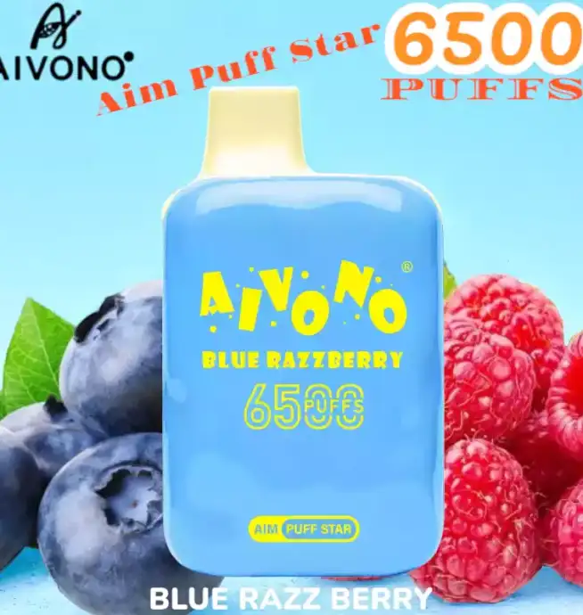 Aivono Aim Puff Star 6500 Puffs Langanhaltender Vape mit USB-C Aufladung
