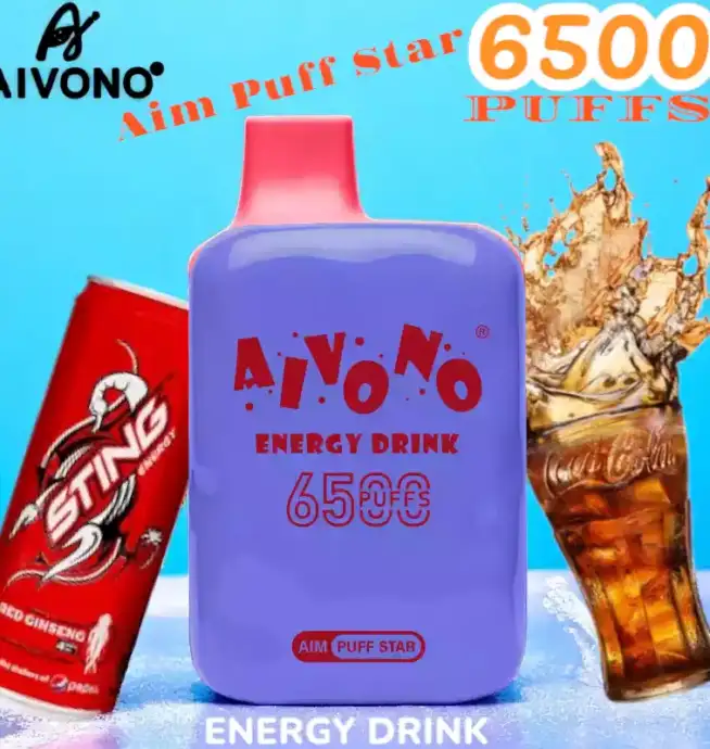 Aivono Aim Puff Star 6500 Puffs Langanhaltender Vape mit USB-C Aufladung