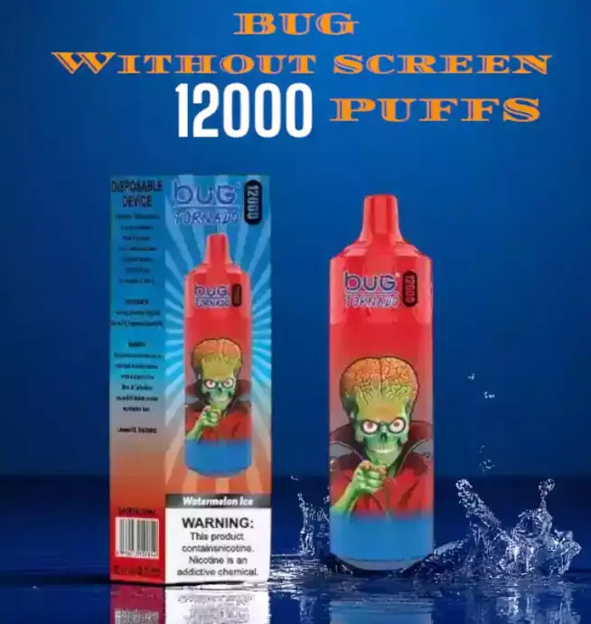BUG 03 Without Screen 12000 Puffs Starke Einweg-Vape mit Stil