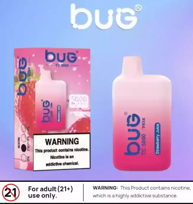 BUG 04 BC5000 Puffs Vape mit Mesh Coil & 12ml E-Liquid