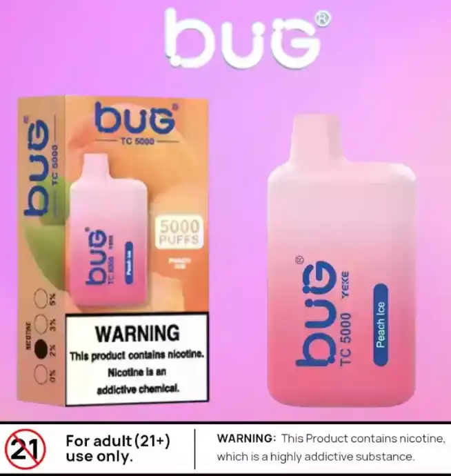 BUG 04 BC5000 Puffs Vape mit Mesh Coil & 12ml E-Liquid