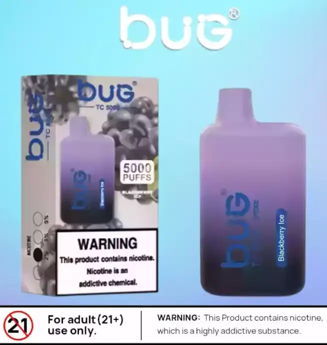 BUG 04 BC5000 Puffs Vape mit Mesh Coil & 12ml E-Liquid