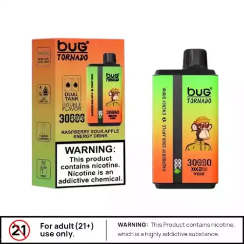 BUG 06 Double Flavor 30000 Puffs Vape mit Dual-Aroma & Power