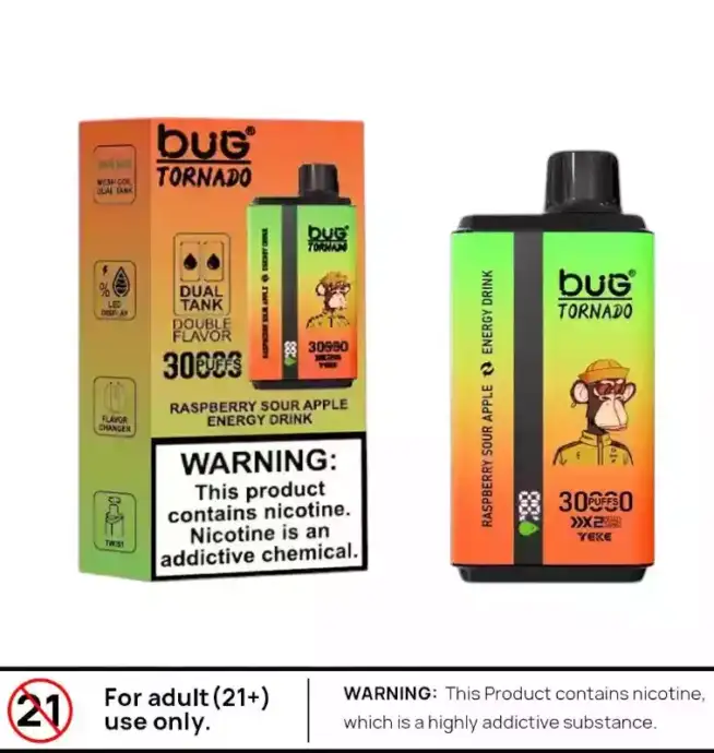 BUG 06 Double Flavor 30000 Puffs Vape mit Dual-Aroma & Power