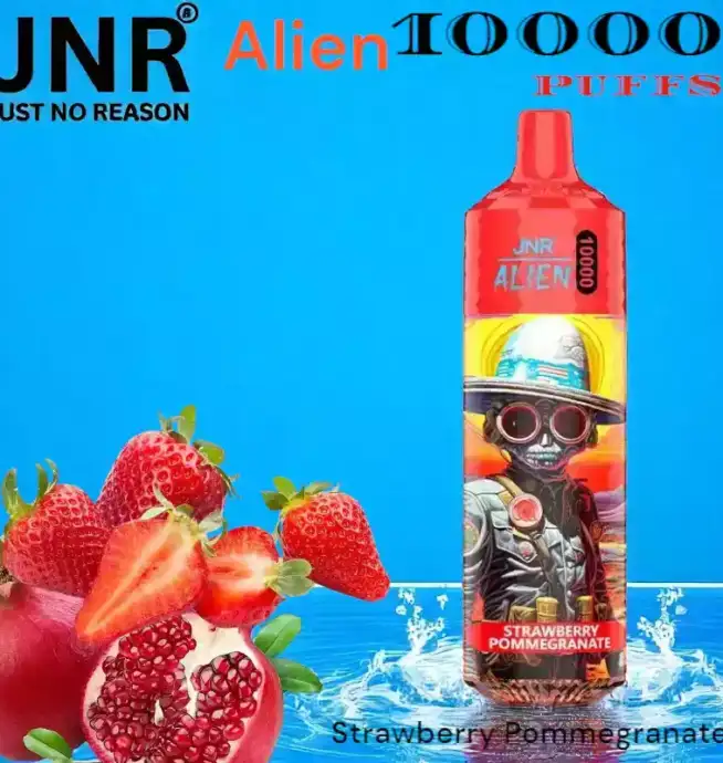 JNR Alien 10000 Puffs Long-lasting Rechargeable Vape with 50 Flavors