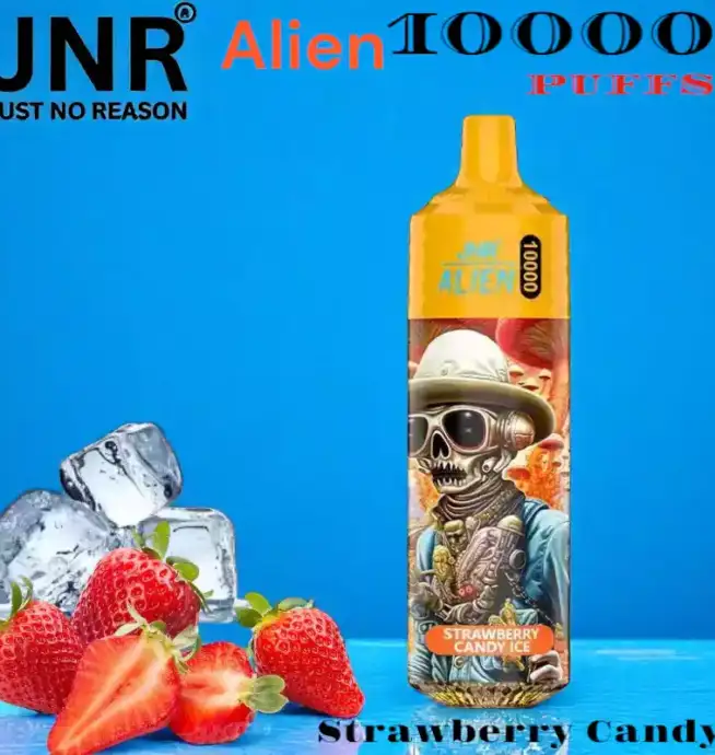 JNR Alien 10000 Puffs Long-lasting Rechargeable Vape with 50 FlavorsJNR Alien 10000 Puffs Long-lasting Rechargeable Vape with 50 Flavors
