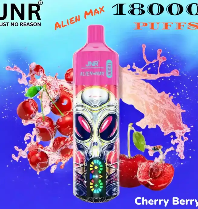 JNR Alien Max 18000 PUFFS Langlebiges Einweg-Vape mit 28ml E-Liquid