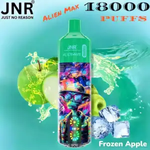 JNR Alien Max 18000 PUFFS Langlebiges Einweg-Vape mit 28ml E-Liquid