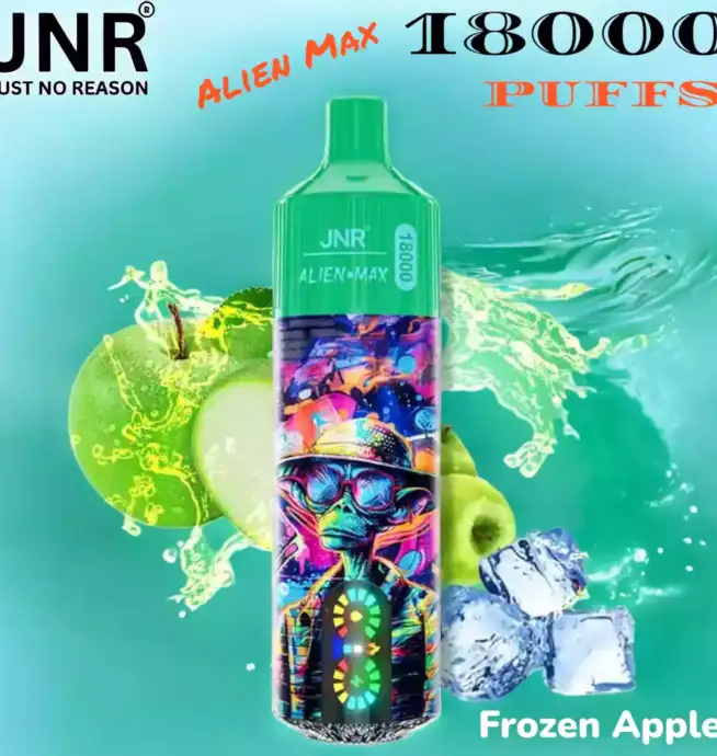 JNR Alien Max 18000 PUFFS Langlebiges Einweg-Vape mit 28ml E-Liquid