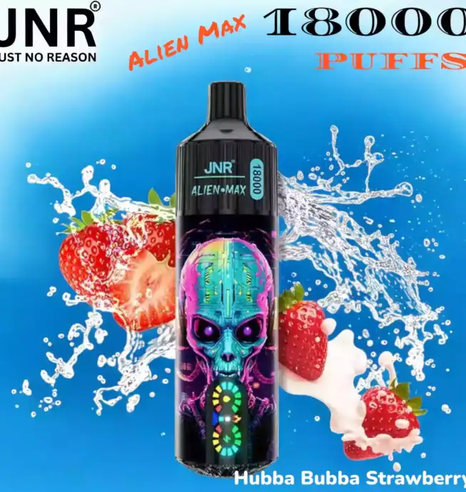 JNR Alien Max 18000 PUFFS Langlebiges Einweg-Vape mit 28ml E-Liquid