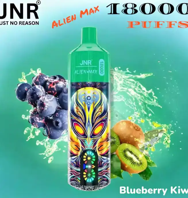 JNR Alien Max 18000 PUFFS Langlebiges Einweg-Vape mit 28ml E-Liquid