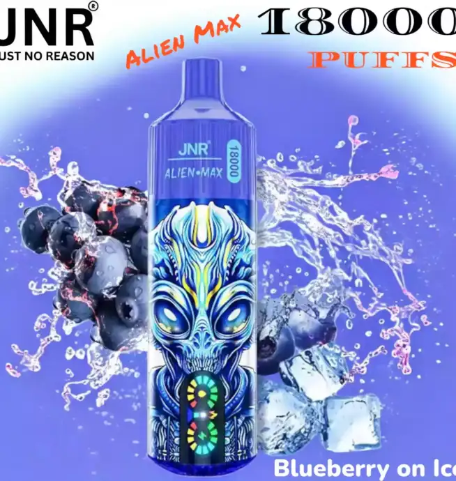 JNR Alien Max 18000 PUFFS Langlebiges Einweg-Vape mit 28ml E-Liquid