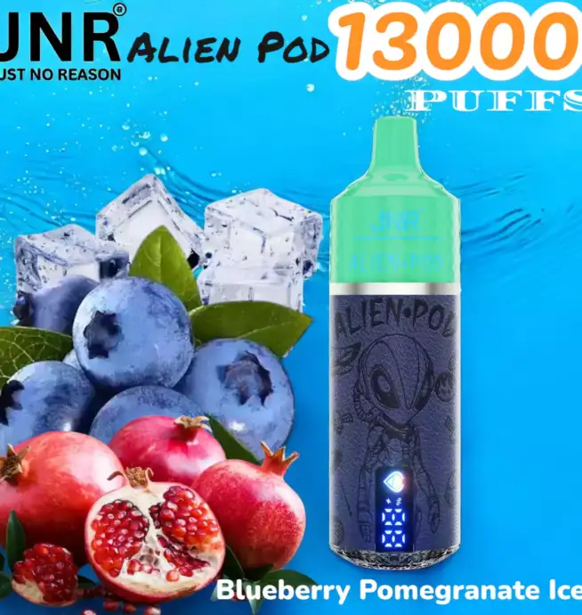 JNR Alien Pod 13000 Puffs Langlebiger Vape mit Mesh-Technologie