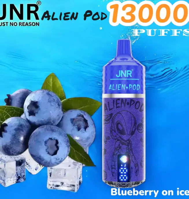 JNR Alien Pod 13000 Puffs Langlebiger Vape mit Mesh-Technologie