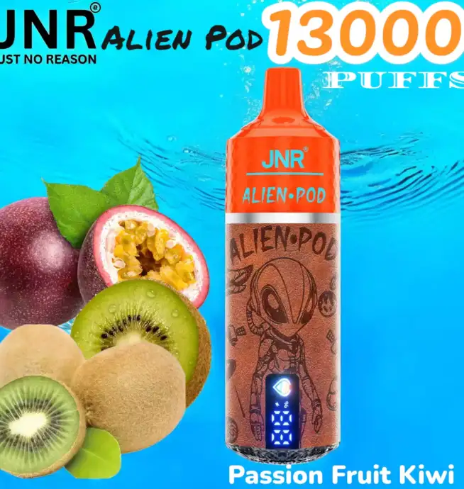 JNR Alien Pod 13000 Puffs Langlebiger Vape mit Mesh-Technologie
