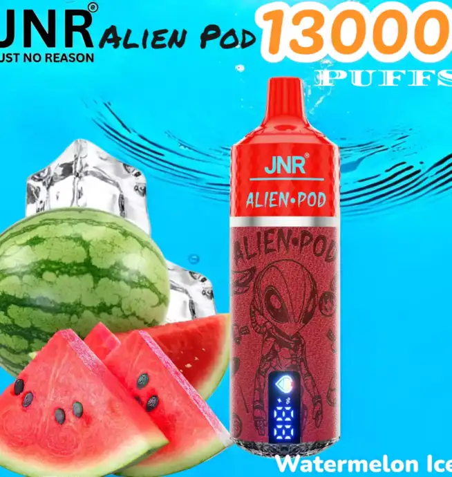 JNR Alien Pod 13000 Puffs Langlebiger Vape mit Mesh-Technologie