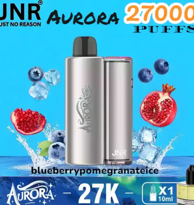 JNR Aurora 27000 Puffs Langlebige E-Zigarette mit USB-C