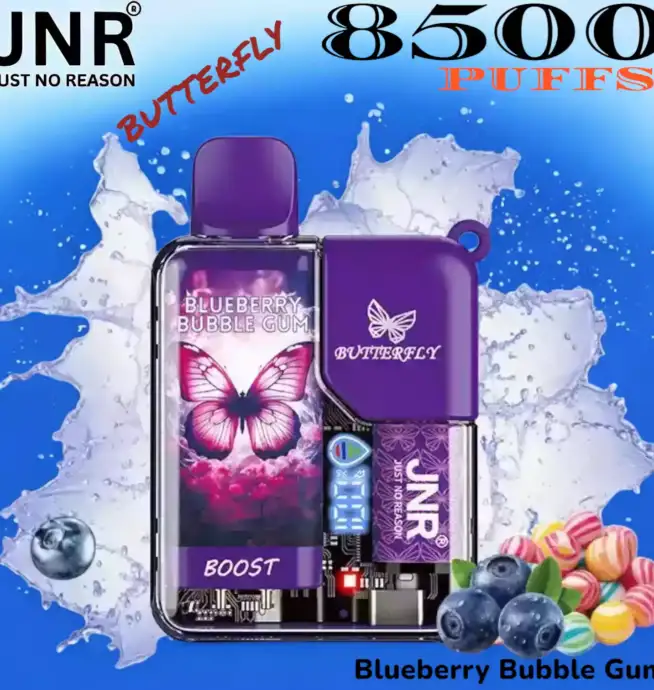 JNR BUTTERFLY 8500 PUFFS Langlebiges Einweg-Vape mit 15ml E-Liquid