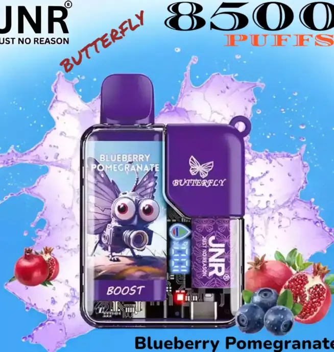 JNR BUTTERFLY 8500 PUFFS Langlebiges Einweg-Vape mit 15ml E-Liquid
