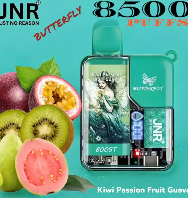 JNR BUTTERFLY 8500 PUFFS Langlebiges Einweg-Vape mit 15ml E-Liquid