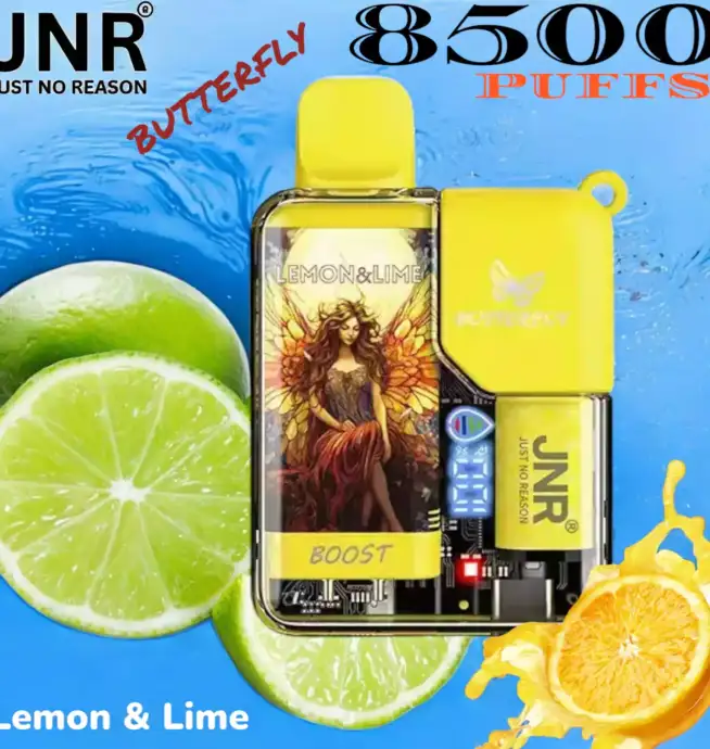 JNR BUTTERFLY 8500 PUFFS Langlebiges Einweg-Vape mit 15ml E-Liquid