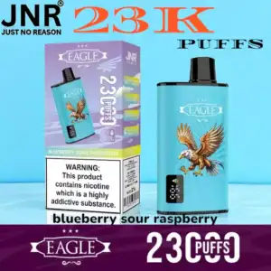 JNR EAGLE 23000 Puffs Große E-Liquid-Kapazität & Einstellbarer Luftstrom
