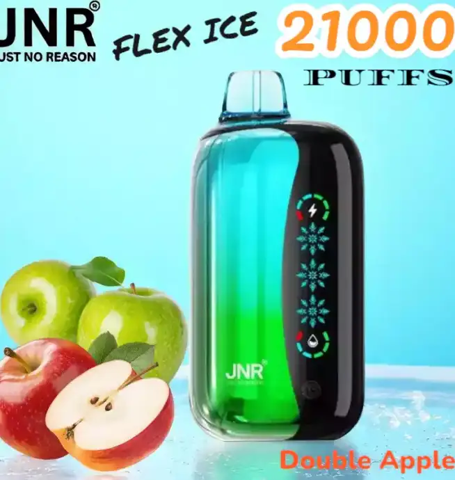 JNR FLEX ICE 21000 Puffs Langlebige E-Zigarette mit Dual Mesh-Coil