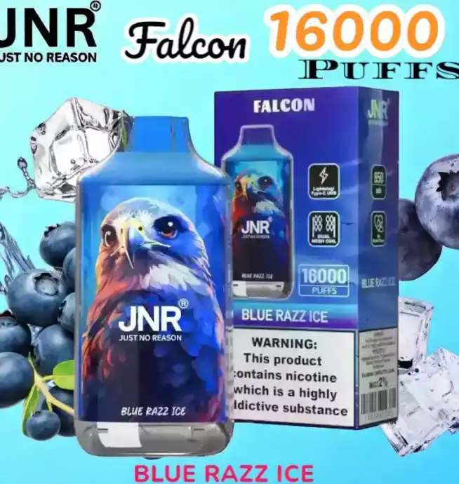 JNR Falcon 16000 Puffs Langanhaltender Genuss mit einstellbarem Luftstrom