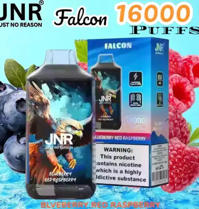 JNR Falcon 16000 Puffs Langanhaltender Genuss mit einstellbarem Luftstrom – Bild 8