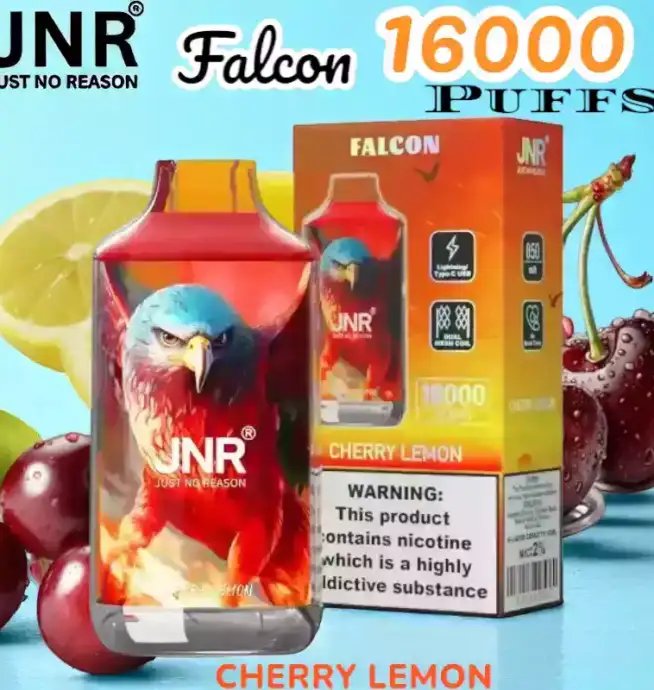 JNR Falcon 16000 Puffs Langanhaltender Genuss mit einstellbarem Luftstrom