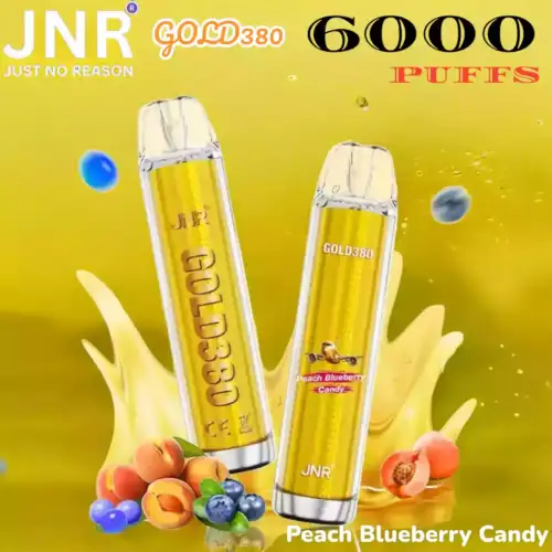 JNR GOLD380 6000 Puffs Langanhaltender Einweg-Vape mit 1500mAh Akku