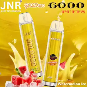 JNR GOLD380 6000 Puffs Langanhaltender Einweg-Vape mit 1500mAh Akku
