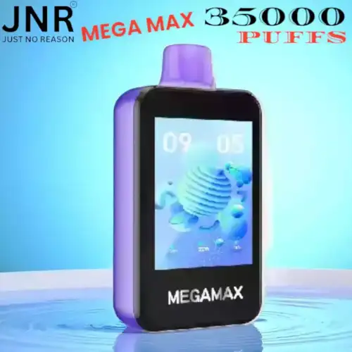 JNR MEGA MAX 35000 Puffs Langlebige E-Zigarette mit Dual Mesh-Coil