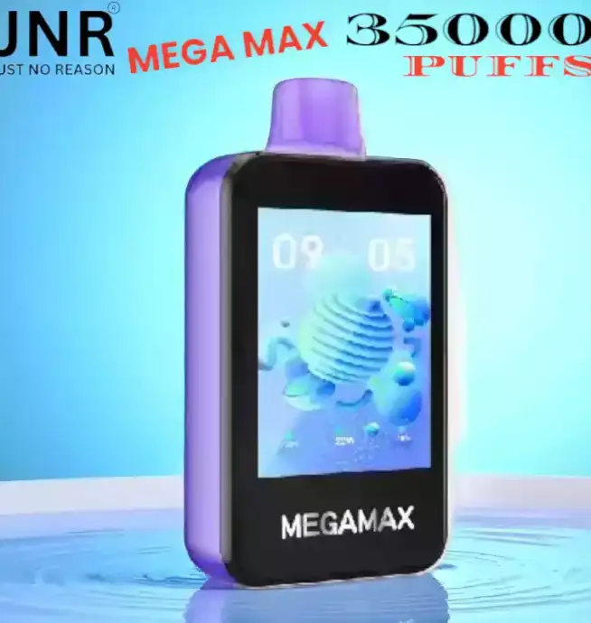 JNR MEGA MAX 35000 Puffs Langlebige E-Zigarette mit Dual Mesh-Coil
