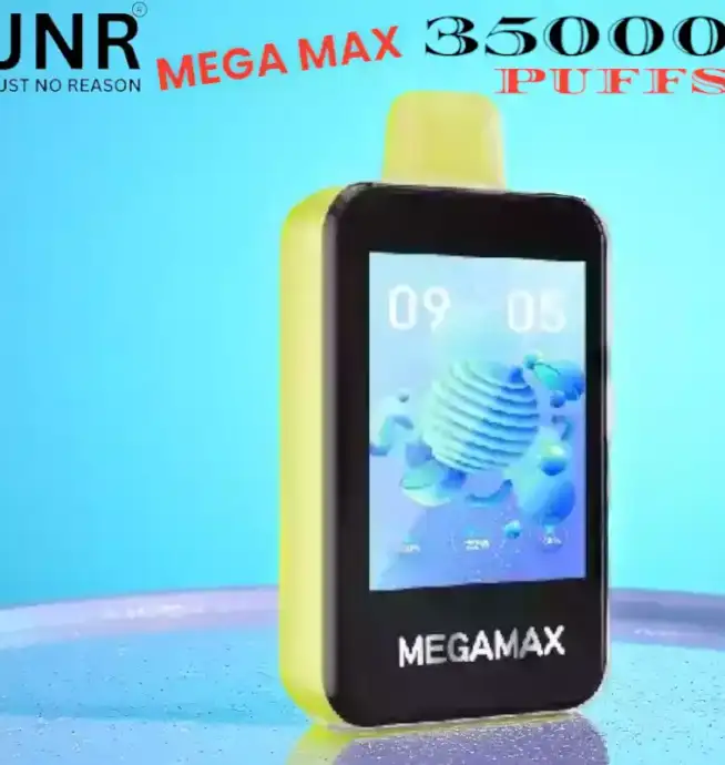 JNR MEGA MAX 35000 Puffs Langlebige E-Zigarette mit Dual Mesh-Coil