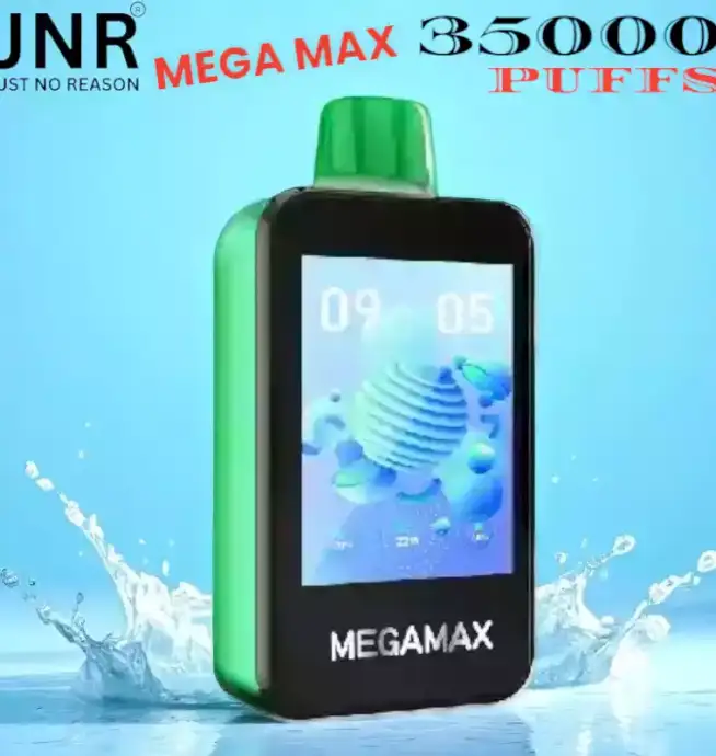 JNR MEGA MAX 35000 Puffs Langlebige E-Zigarette mit Dual Mesh-Coil