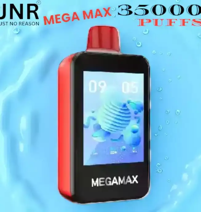 JNR MEGA MAX 35000 Puffs Langlebige E-Zigarette mit Dual Mesh-Coil