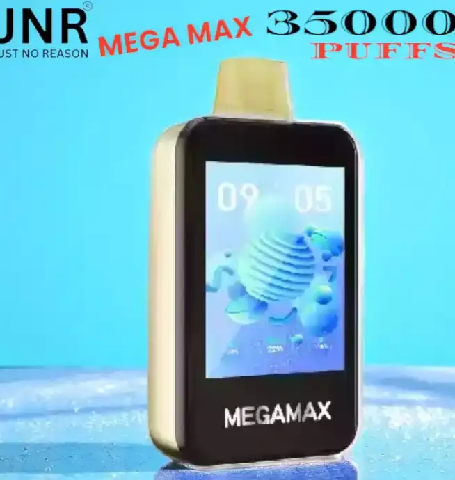 JNR MEGA MAX 35000 Puffs Langlebige E-Zigarette mit Dual Mesh-Coil